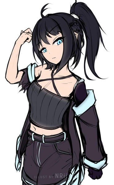 Nepthys Reiza Sketch